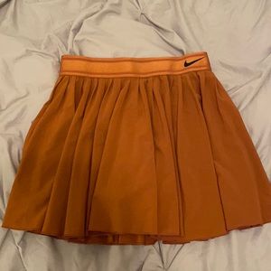 copper nike tennis skirt